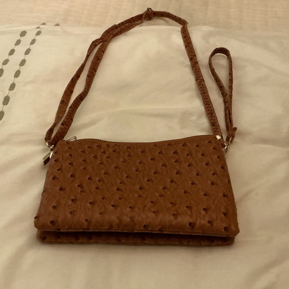 Women’s Western Boho Style Faux Ostrich purse-